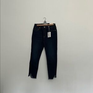 kancan gemma high rise, dark denim, size 13/30